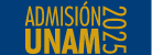 Logo Admisión UNAM 2025